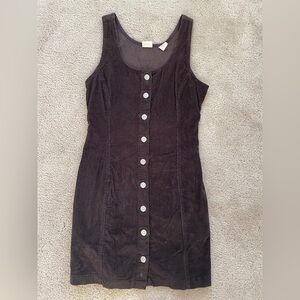 Levi's Chocolate Brown Corduroy Mini
Dress XS